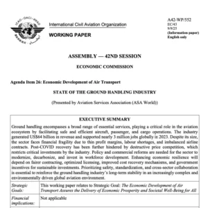 State of the ground handling industry